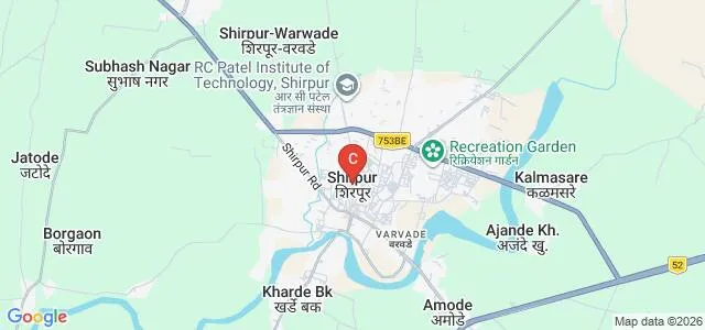 The Shirpur Education Society's RC Patel College of Education, Dhule Map
