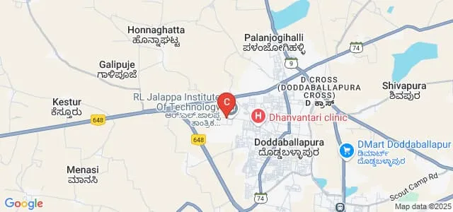RL Jalappa Institute of Technology, Bangalore Map