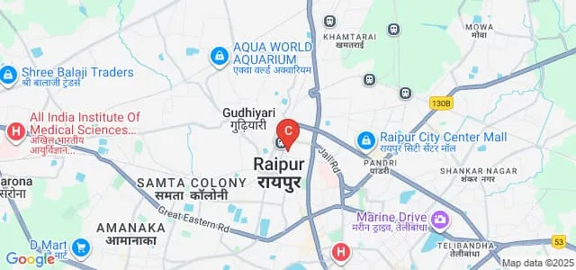 Mahatma Gandhi College, Raipur Map