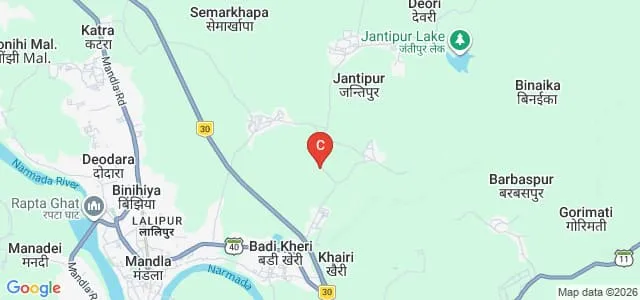 Maa Revti College of Education, Mandla Map