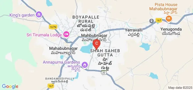 Sharada College of Education, Mahabubnagar Map