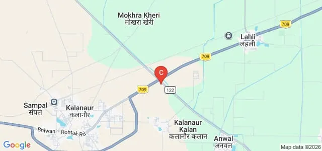 Sat Jinda Kalyana College of Education, Rohtak Map