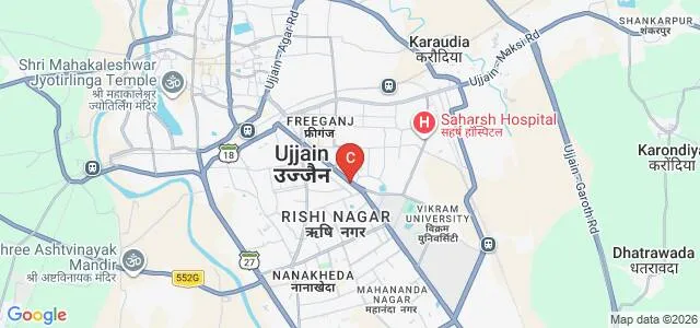 Future Vision College, Ujjain Map