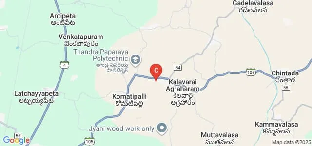 Swamy Vivekananda Polytechnic, Bobbili Map
