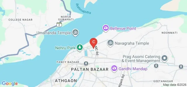 Assam Institute of Mass Communication and Media Research, Guwahati Map