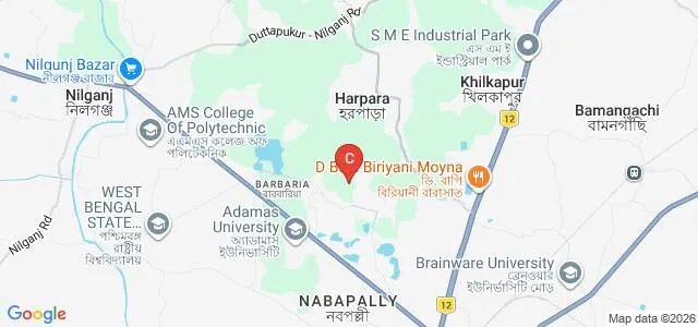 Eminent College of Management and Technology, Barasat Map