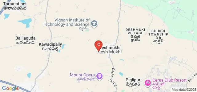 St Mary's Integrated Campus, Hyderabad Map