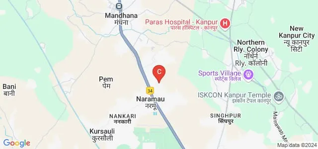 Advance College of Education, Kanpur Map