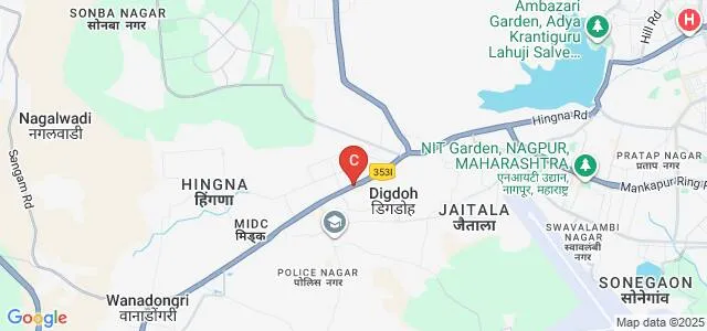 Priyadarshini Lokmanya Tilak Institute of Management Studies and Research, Nagpur Map