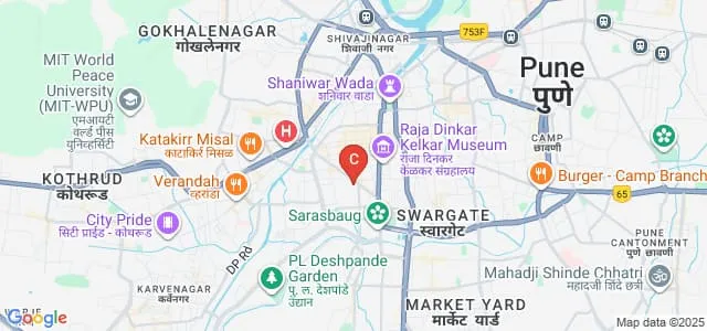 Sir Parashurambhau College, Pune Map