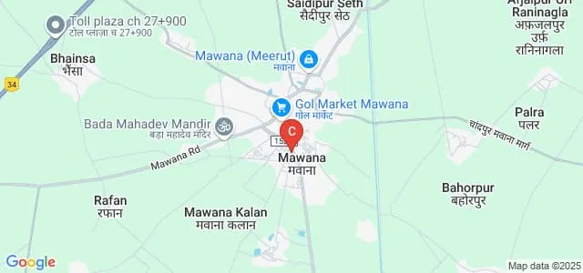 AS PG College, Meerut Map