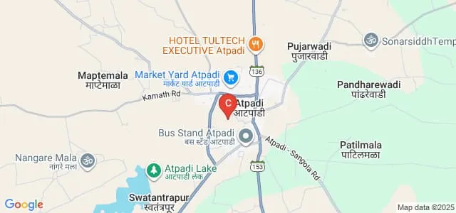 Arts and Science College, Atpadi Map