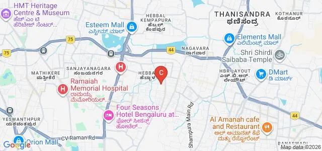 Williams International College, Bangalore Map