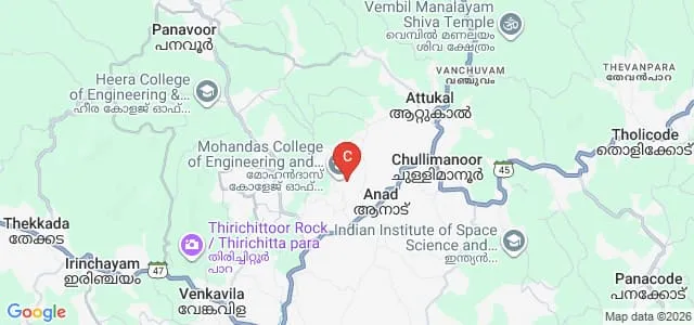South Park Institute of Hotel Management, Thiruvananthapuram Map