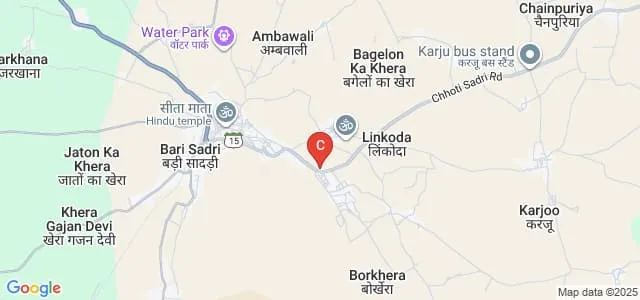 Government College, Badisadri Map