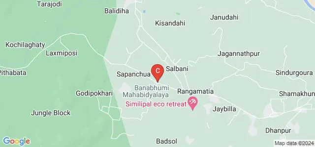 Banabhumi Degree College, Mayurbhanj Map