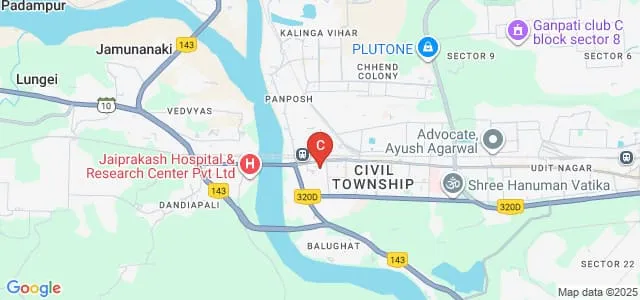 Government Autonomous College, Rourkela Map
