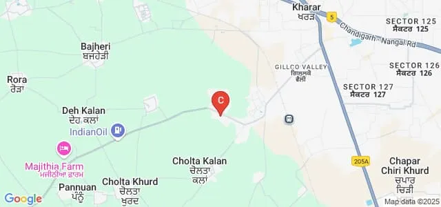 Ambika College of Nursing, Mohali Map