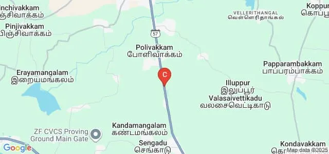 Vishwaksena Arts and Science College for Women, Thiruvallur Map