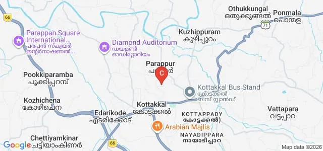 Farook Arts and Science College, Kottakkal Map