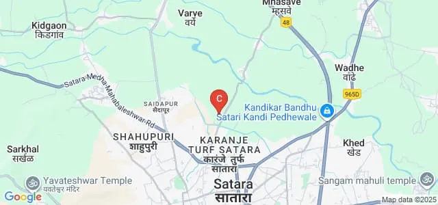 Dr Karmaveer Bhaurao Patil Institute of Management Studies and Research, Satara Map