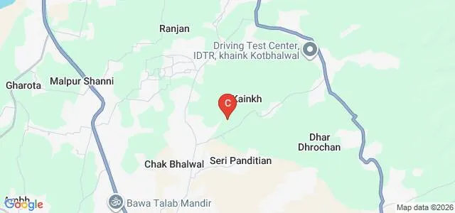 Hill People's College of Education and Training, Jammu Map