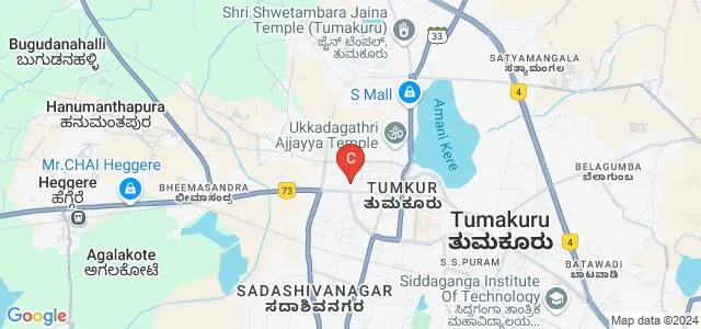Sri Krishana College of Nursing, Tumakuru Map