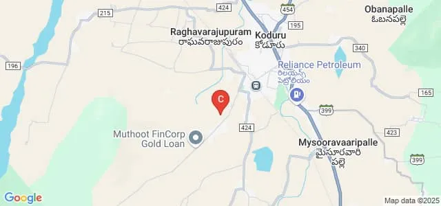 Government Degree College, Kodur Map