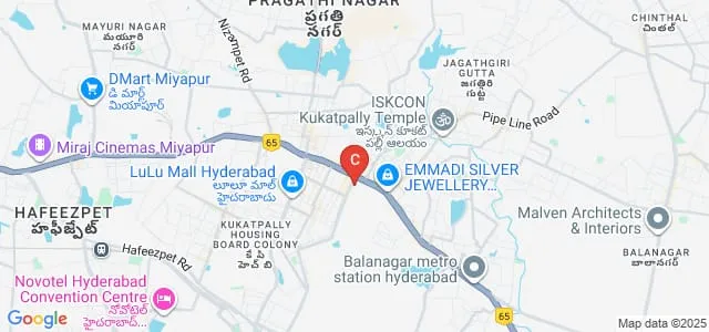 Avinash College of Commerce, Kukatpally Map