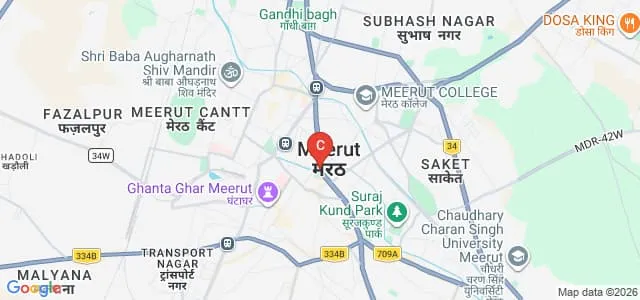 Astron College of Education, Meerut Map