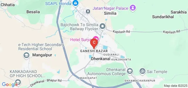 e-Tech Degree College, Dhenkanal Map