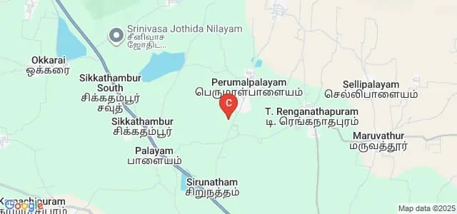 S Padmavathy Polytechnic College, Thuraiyur Map