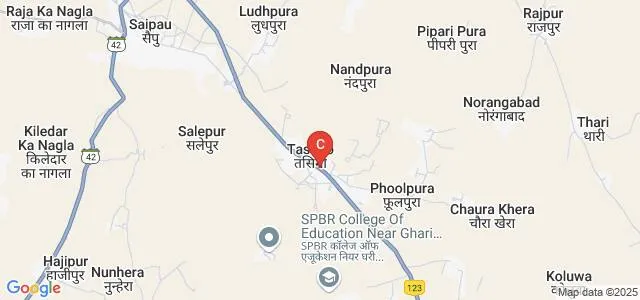 Master Vidyaram College, Dholpur Map
