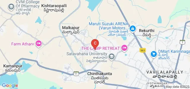 Justice Kumarayya College of Law, Karimnagar Map