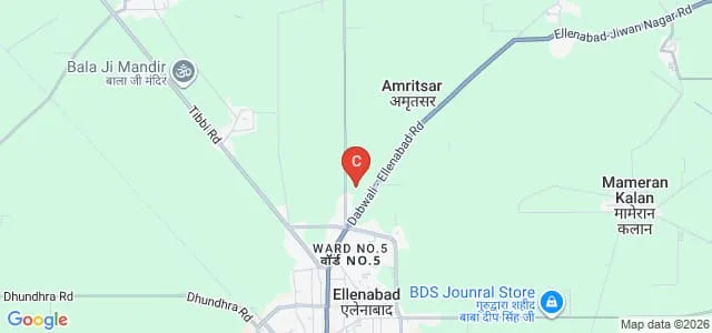 CRDAV College of Education, Ellenabad Map