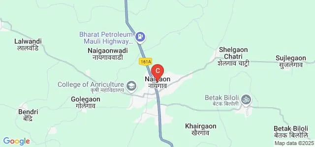 Sharadchandra Arts Science and Commerce College, Naigaon Map