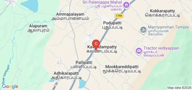 Stanley College of Education, Pappireddipatti Map