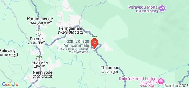 Allama Iqbal Institute of Management, Peringammala Map