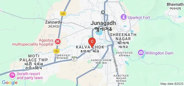 Shri MM Ghodasara Mahila Arts and Commerce College, Junagadh Map