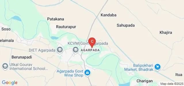 Agarpara College, Bhadrak Map
