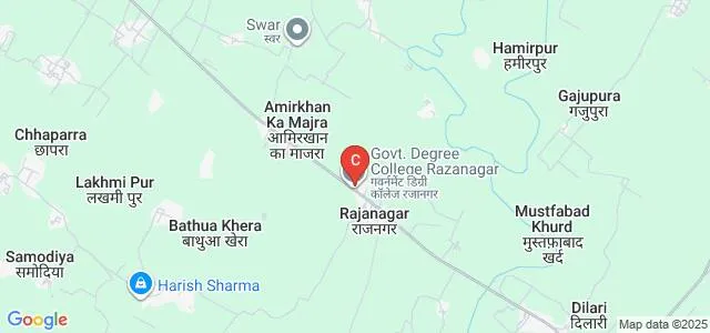 Government Degree College, Swar Map