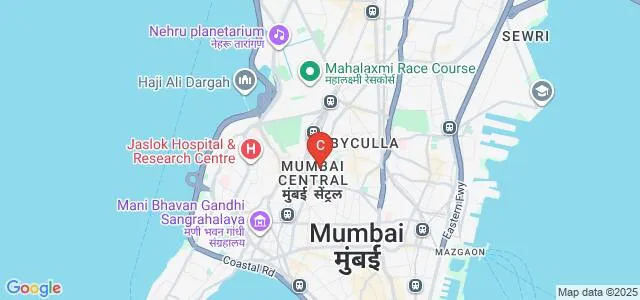 Babasaheb Gawde Institute of Management Studies, Mumbai Map