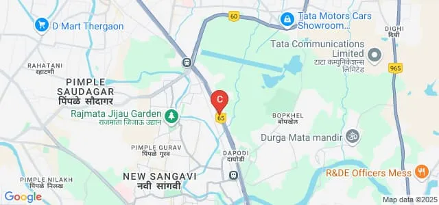 Dr DY Patil Arts Commerce Night College, Pimpri Map