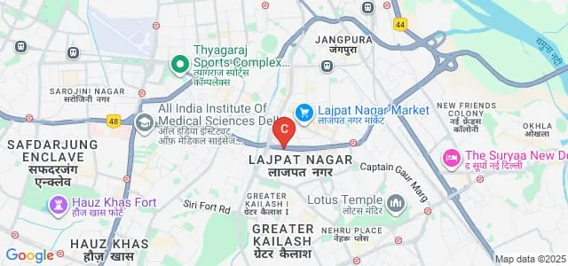 Indian School of Business and Finance, New Delhi Map