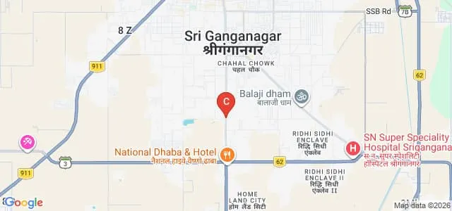 SN College of Pharmacy, Sri Ganganagar Map