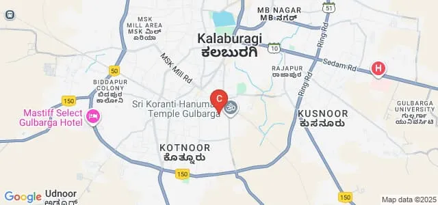 Al-Badar Rural Dental College and Hospital, Gulbarga Map