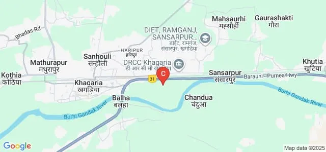 Shyam Lal Chandrasekhar Nursing College, Khagaria Map