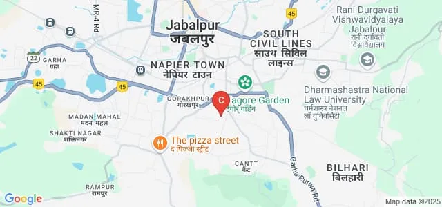 APN College, Jabalpur Map