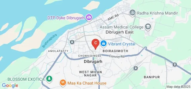 Dr Rohini Kanta Baruah Law College, Dibrugarh Map