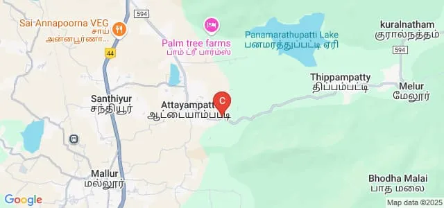 Dharan Nursing College, Salem Map